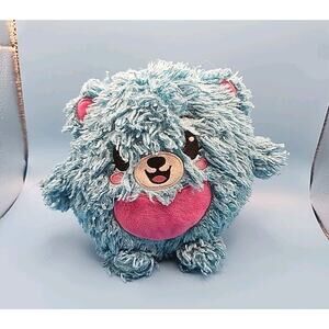 Pikmi Pops Surprise Love The Curly Bear Blue Plush Toy 8" Stuffed Animal 2017